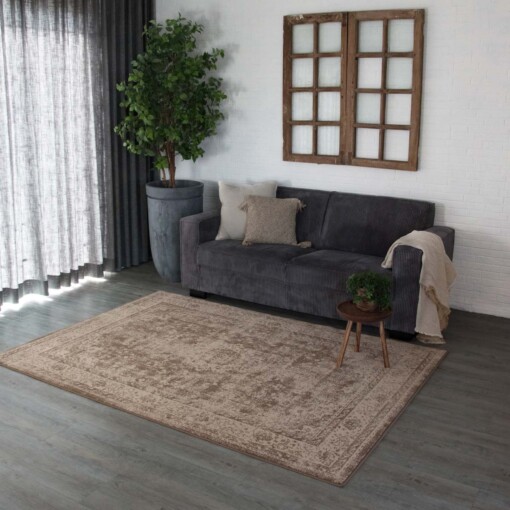 Vintage Vloerkleed Orbis - Joy de Vivre - taupe - sfeer