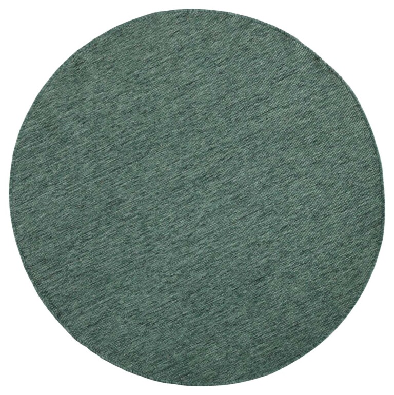 Vloerkleed Binnen & Buiten – CASABLANCA LOOM bruin – Zacht, Weerbestendig, Onderhoudsvriendelijk, Modern voor Terras, Balkon & Woonkamer – 200x200 cm