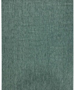 Binnen & buiten vloerkleed effen Miami - groen/crème - overzicht boven, thumbnail Binnen & buiten vloerkleed effen Miami - groen/crème - overzicht boven, thumbnail