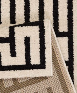 Speelkleed Doolhof - crème/zwart - close up, thumbnail Speelkleed Doolhof - crème/zwart - close up, thumbnail