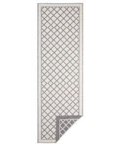 Loper binnen & buiten ruiten Sydney - grijs/crème - overzicht boven, thumbnail