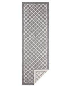 Loper binnen & buiten ruiten Sydney - grijs/crème - overzicht boven, thumbnail