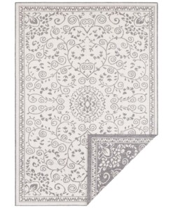 Binnen & Buiten vloerkleed Leyte - grijs/crème - overzicht boven, thumbnail Binnen & Buiten vloerkleed Leyte - grijs/crème - overzicht boven, thumbnail