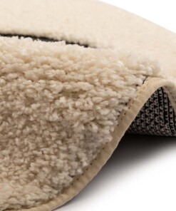 Kinderkamer vloerkleed Panda Pete - crème/zwart - close up, thumbnail