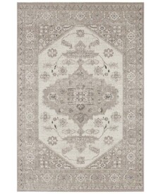 Binnen & buiten vloerkleed vintage Navarino - taupe/crème - overzicht boven, thumbnail Binnen & buiten vloerkleed vintage Navarino - taupe/crème - overzicht boven, thumbnail