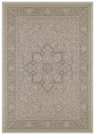 Binnen & buiten vloerkleed vintage Anjara - taupe/beige - overzicht boven, thumbnail Binnen & buiten vloerkleed vintage Anjara - taupe/beige - overzicht boven, thumbnail