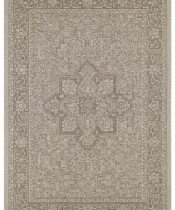 Binnen & buiten vloerkleed vintage Anjara - taupe/beige - overzicht boven, thumbnail Binnen & buiten vloerkleed vintage Anjara - taupe/beige - overzicht boven, thumbnail