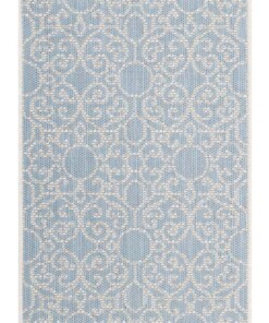 Binnen & buiten vloerkleed Nebo - blauw/taupe - overzicht boven, thumbnail Binnen & buiten vloerkleed Nebo - blauw/taupe - overzicht boven, thumbnail