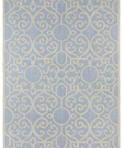 Binnen & buiten vloerkleed Nebo - blauw/taupe - overzicht boven, thumbnail Binnen & buiten vloerkleed Nebo - blauw/taupe - overzicht boven, thumbnail