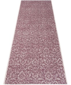 Binnen & buiten vloerkleed Hatta - paars/taupe - overzicht schuin, thumbnail Binnen & buiten vloerkleed Hatta - paars/taupe - overzicht schuin, thumbnail