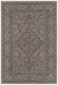 Binnen & buiten vloerkleed vintage Tyros - beige/antraciet - overzicht boven, thumbnail Binnen & buiten vloerkleed vintage Tyros - beige/antraciet - overzicht boven, thumbnail