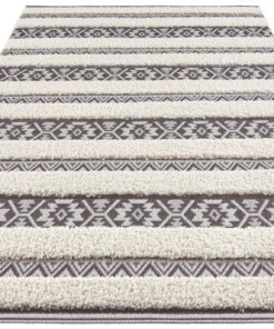 Vloerkleed 3D effect Temara - antraciet/grijs - overzicht schuin, thumbnail Vloerkleed 3D effect Temara - antraciet/grijs - overzicht schuin, thumbnail