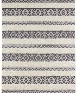 Vloerkleed 3D effect Temara - antraciet/grijs - overzicht boven, thumbnail Vloerkleed 3D effect Temara - antraciet/grijs - overzicht boven, thumbnail