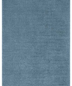 Effen vloerkleed Supersoft - petrol - overzicht boven, thumbnail