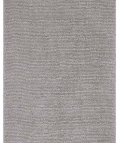 Effen vloerkleed Supersoft - lichtgrijs - overzicht boven, thumbnail