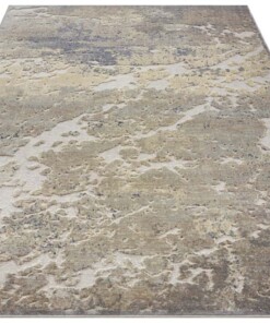 Design vloerkleed 3D Arroux Elle Decoration - grijs/zilver - overzicht schuin, thumbnail