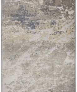 Design vloerkleed 3D Arroux Elle Decoration - grijs/zilver - overzicht boven, thumbnail