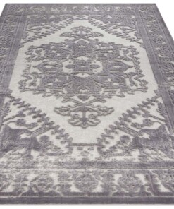 Design vloerkleed 3D Vilaine Elle Decoration - grijs/zilver - overzicht schuin, thumbnail Design vloerkleed 3D Vilaine Elle Decoration - grijs/zilver - overzicht schuin, thumbnail