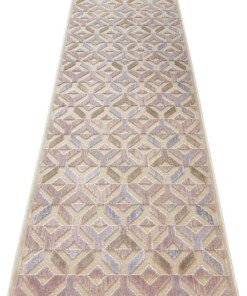 Design vloerkleed 3D Vézère Elle Decoration - pastel/multi - overzicht schuin, thumbnail Design vloerkleed 3D Vézère Elle Decoration - pastel/multi - overzicht schuin, thumbnail