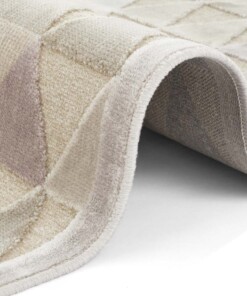 Design vloerkleed 3D Aisne Elle Decoration - beige/pastel - close up, thumbnail Design vloerkleed 3D Aisne Elle Decoration - beige/pastel - close up, thumbnail