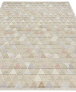 Design vloerkleed 3D Aisne Elle Decoration - beige/pastel - overzicht schuin, thumbnail Design vloerkleed 3D Aisne Elle Decoration - beige/pastel - overzicht schuin, thumbnail