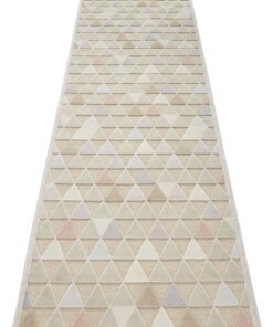 Design vloerkleed 3D Aisne Elle Decoration - beige/pastel - overzicht schuin, thumbnail Design vloerkleed 3D Aisne Elle Decoration - beige/pastel - overzicht schuin, thumbnail