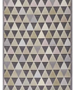 Design vloerkleed 3D Aisne Elle Decoration - donkergrijs/pastel - overzicht boven, thumbnail Design vloerkleed 3D Aisne Elle Decoration - donkergrijs/pastel - overzicht boven, thumbnail