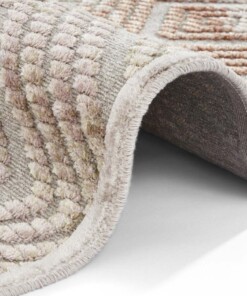 Design vloerkleed 3D Isère Elle Decoration - zilver/multi - close up, thumbnail Design vloerkleed 3D Isère Elle Decoration - zilver/multi - close up, thumbnail