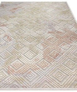 Design vloerkleed 3D Isère Elle Decoration - zilver/multi - overzicht schuin, thumbnail Design vloerkleed 3D Isère Elle Decoration - zilver/multi - overzicht schuin, thumbnail