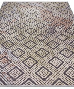 Design vloerkleed 3D Isère Elle Decoration - grijs/multi - overzicht schuin, thumbnail Design vloerkleed 3D Isère Elle Decoration - grijs/multi - overzicht schuin, thumbnail