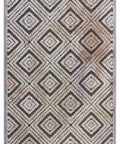 Design vloerkleed 3D Isère Elle Decoration - grijs/multi - overzicht boven, thumbnail Design vloerkleed 3D Isère Elle Decoration - grijs/multi - overzicht boven, thumbnail