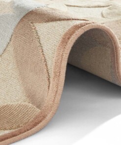 Design vloerkleed 3D Chiers Elle Decoration - koper/bruin - close up, thumbnail Design vloerkleed 3D Chiers Elle Decoration - koper/bruin - close up, thumbnail