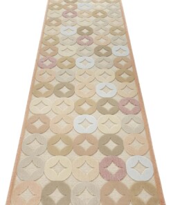 Design vloerkleed 3D Chiers Elle Decoration - koper/bruin - overzicht schuin, thumbnail Design vloerkleed 3D Chiers Elle Decoration - koper/bruin - overzicht schuin, thumbnail