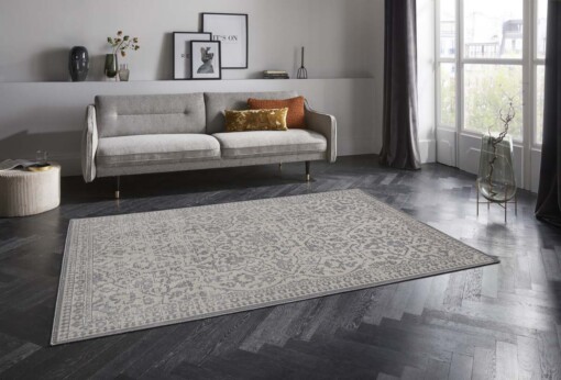 Design vloerkleed Blavet Elle Decoration - grijs - sfeer