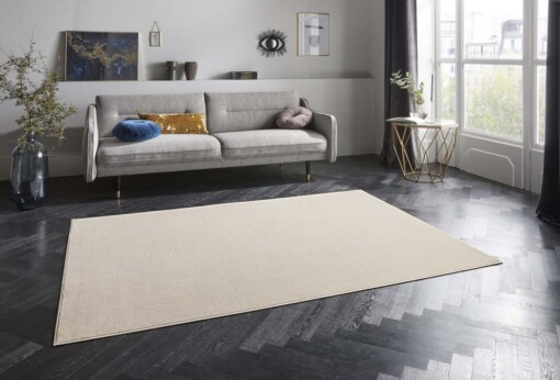 Design vloerkleed Alagnon Elle Decoration - beige - sfeer