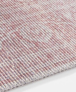 Vintage vloerkleed Carme - rood - close up, thumbnail Vintage vloerkleed Carme - rood - close up, thumbnail