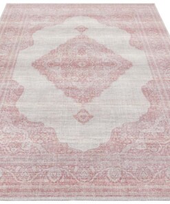 Vintage vloerkleed Carme - rood - overzicht schuin, thumbnail Vintage vloerkleed Carme - rood - overzicht schuin, thumbnail