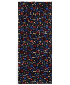 Kinderkleed Petit Elle Decoration - blauw/multi - overzicht boven, thumbnail Kinderkleed Petit Elle Decoration - blauw/multi - overzicht boven, thumbnail