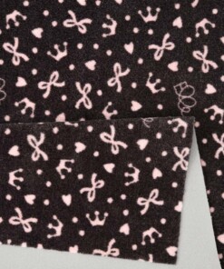 Kinderkleed Joli Elle Decoration - grijs/roze - close up