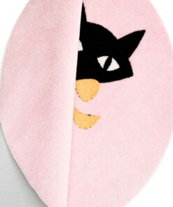 Kinderkleed kat Elle Decoration - roze - close up, thumbnail