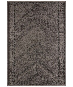 Binnen & buiten vloerkleed Mardin - bruin/zwart - overzicht boven, thumbnail