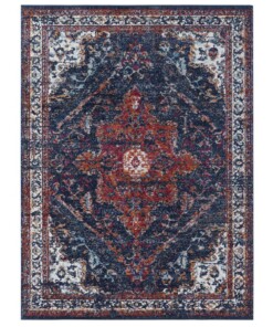 Vintage vloerkleed Azrow - donkerblauw - overzicht boven, thumbnail Vintage vloerkleed Azrow - donkerblauw - overzicht boven, thumbnail