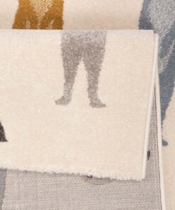 Kinderkleed Stokstaartjes - crème/meerkleurig - close up, thumbnail Kinderkleed Stokstaartjes - crème/meerkleurig - close up, thumbnail