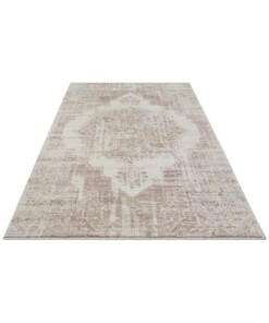 Vintage vloerkleed Garonne Elle Decoration - crème/koper - overzicht schuin, thumbnail Vintage vloerkleed Garonne Elle Decoration - crème/koper - overzicht schuin, thumbnail