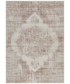 Vintage vloerkleed Garonne Elle Decoration - crème/koper - overzicht boven, thumbnail Vintage vloerkleed Garonne Elle Decoration - crème/koper - overzicht boven, thumbnail