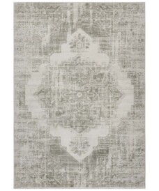 Vintage vloerkleed Garonne Elle Decoration - crème/groen - overzicht boven, thumbnail Vintage vloerkleed Garonne Elle Decoration - crème/groen - overzicht boven, thumbnail