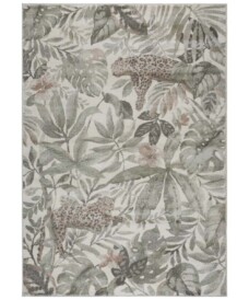 Design vloerkleed Sambre Elle Decoration - groen/koper - overzicht boven, thumbnail Design vloerkleed Sambre Elle Decoration - groen/koper - overzicht boven, thumbnail