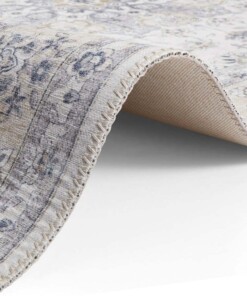 Oosters vloerkleed Nain Elle Decoration - lichtgrijs - close up, thumbnail