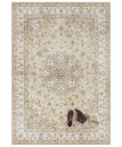 Oosters vloerkleed Nain Elle Decoration - goudgeel - overzicht sfeer, thumbnail