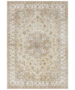 Oosters vloerkleed Nain Elle Decoration - goudgeel - overzicht boven, thumbnail